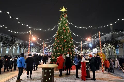 Встретить новый год в петербурге