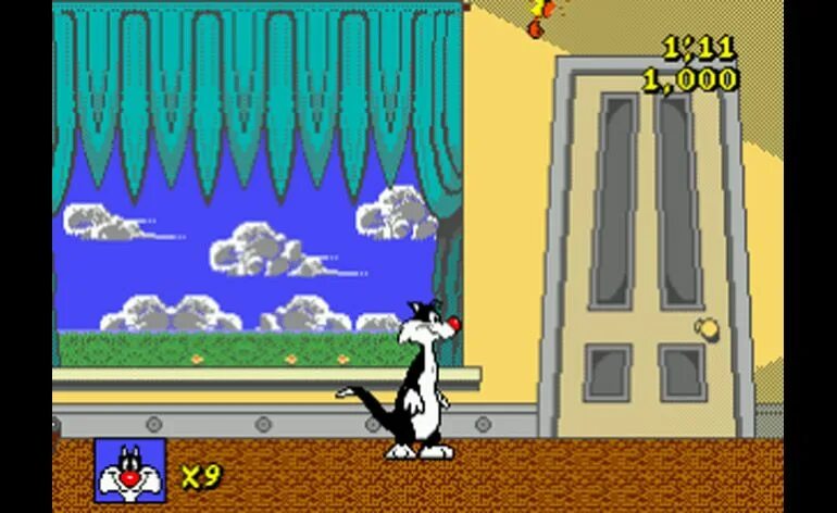 Sega игры Sylvester Tweety. Cagey Capers Sega игра.