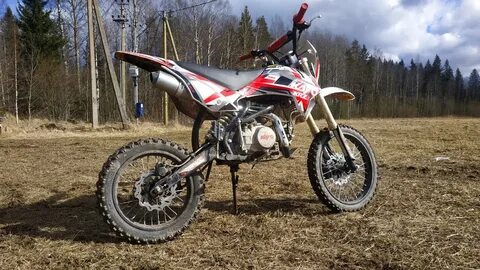 Скорость питбайка 140 кубов