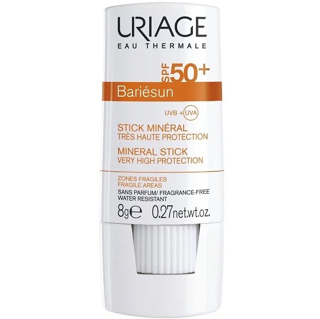 Стик uriage. Uriage SPF 50. Uriage Барьесан SPF 50+. Uriage Bariesun Stick SPF. Uriage Bariesun минеральный стик.