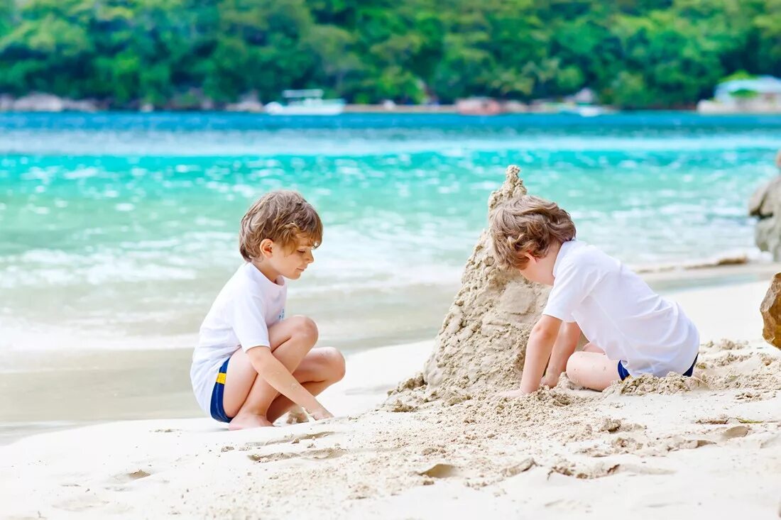 Little boy stock image. Image of beach, happy, lifestyle - 18205477