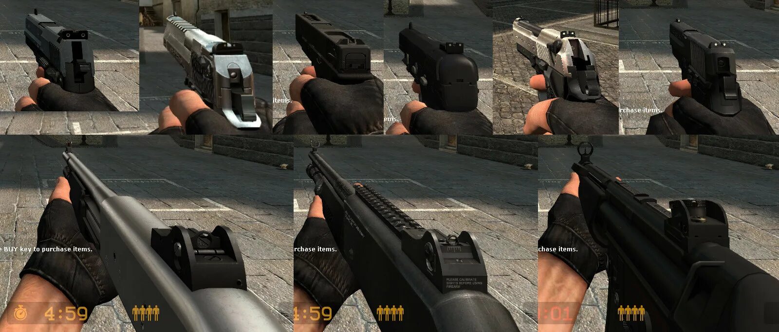 Css skins pack. Скины оружия для ксс. мода на реалистичные оружия в css. cs source weapon skin pack.
