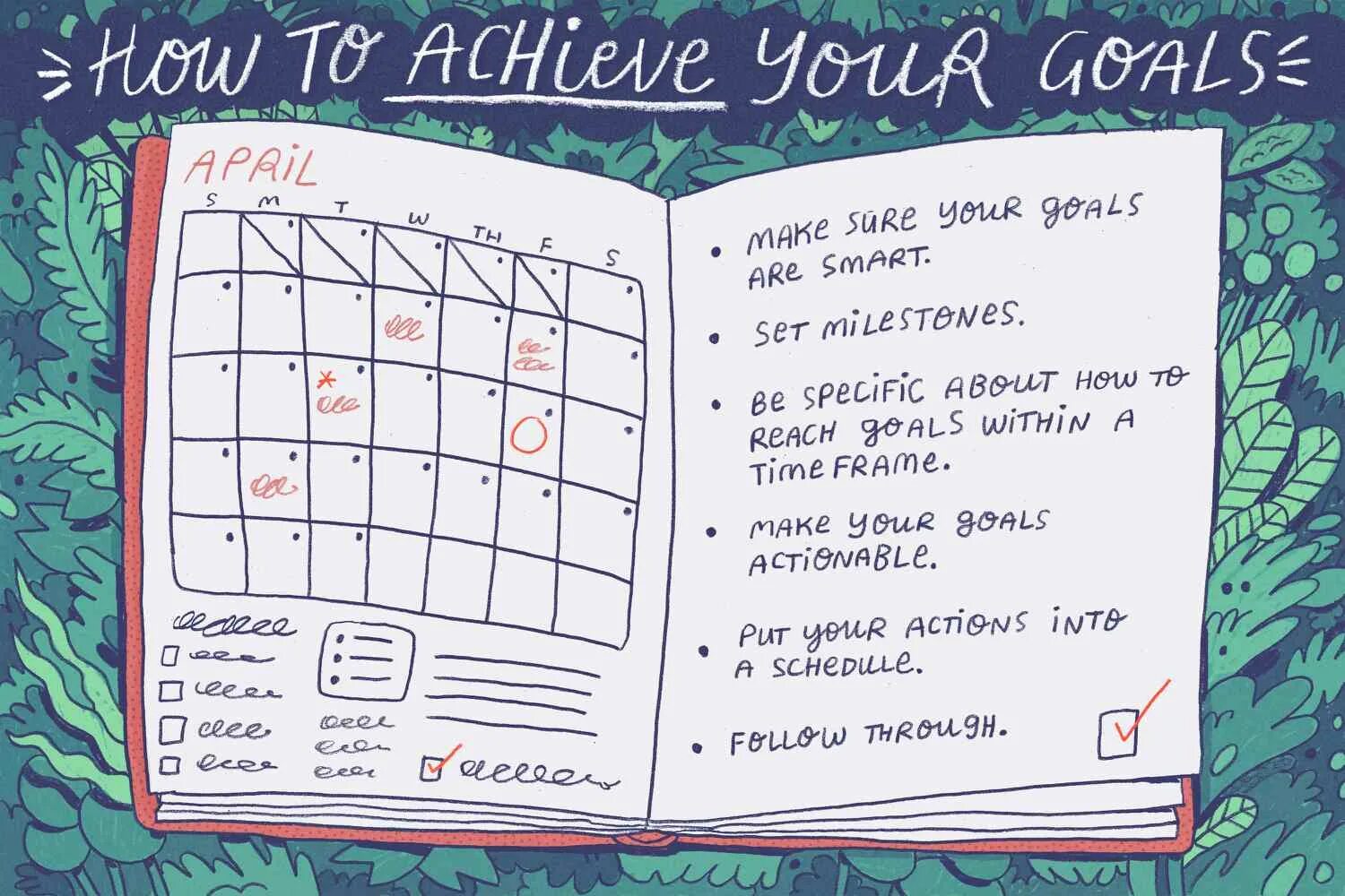 How to actually stick to your goals. How to achieve goals. how to plan. to achieve a goal. how to achieve personal goals.