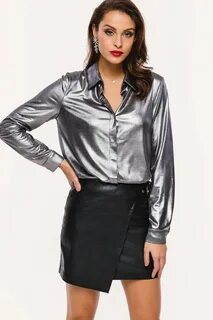 Leather silver