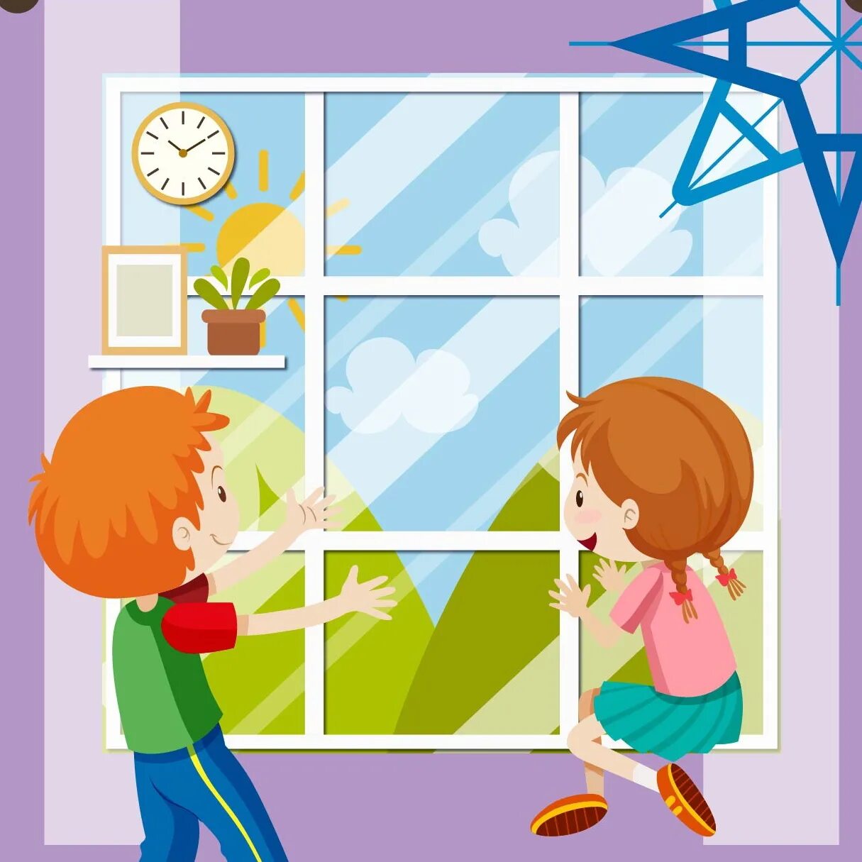 Игра в одно окно. Безопасные окна для детей. Ребенок у окна. Безопасность окна для детей. Окно иллюстрация.