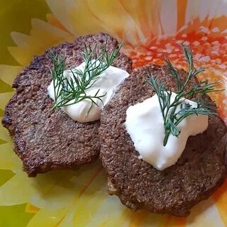 Котлеты из печени с мукой