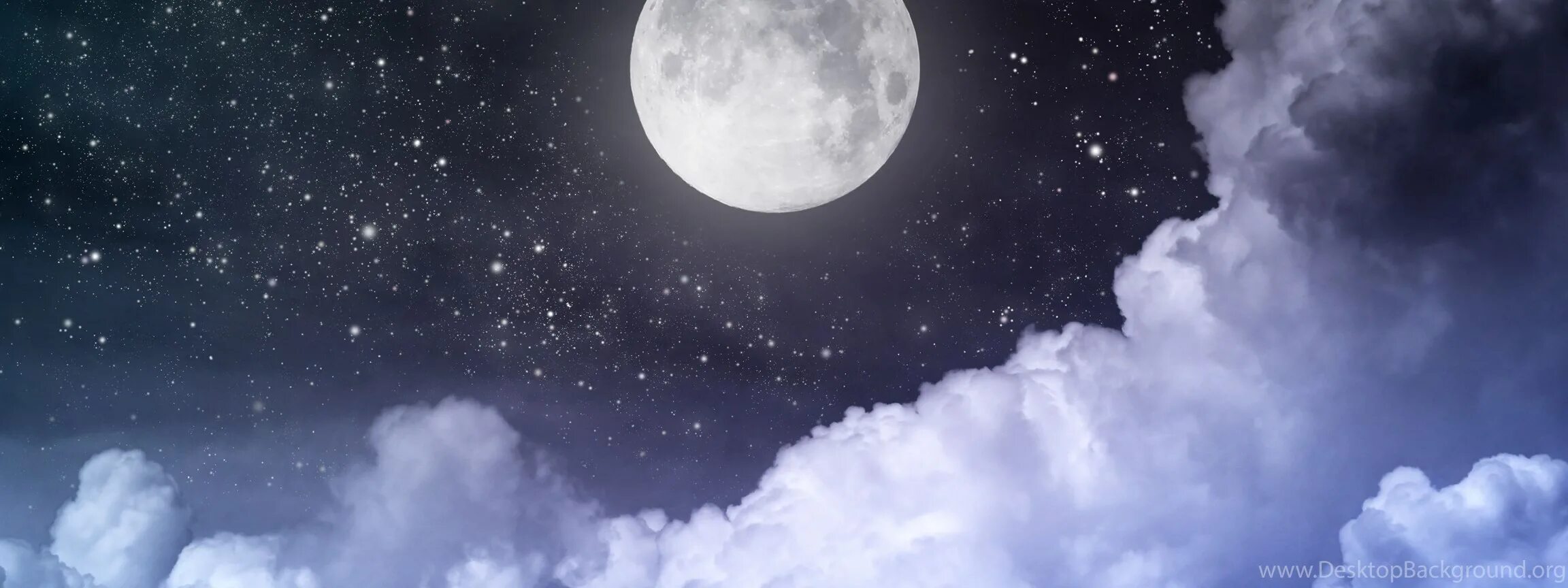 Ночь. Луна. Звездное небо. Ночное небо футаж. Перед новолунием