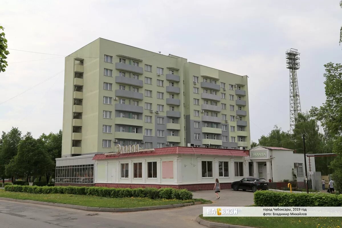 Панорама: Отделение почтовой связи № 428032, почтовое отделение, Ленинградская у