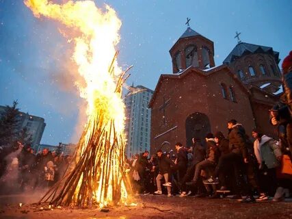 Армянский традиционный праздник