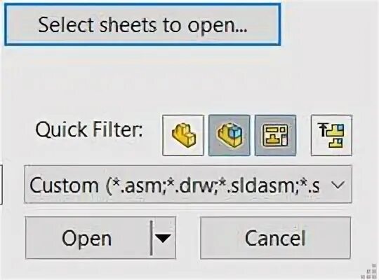 Sheet select