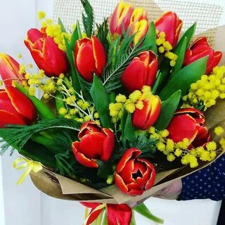 Букет к 8 марту