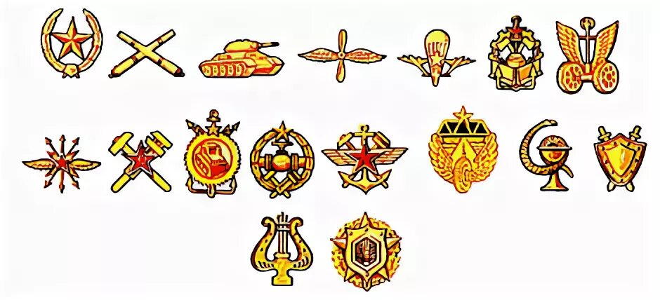 Символы родов войск. Символы родов войск. Символы родов войск. Символы родов войск. Символы родов войск.