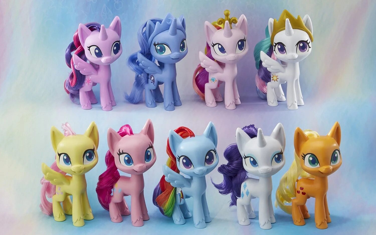 Пони лайф игрушки. Фигурки my little Pony Hasbro. My little Pony Hasbro набор 6 пони. Hasbro #c2869 коллекция пони. My new toy