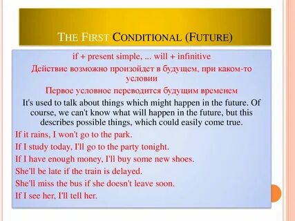 Related to conditions