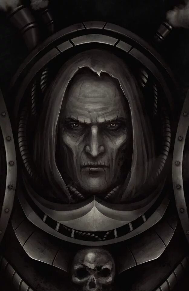 Чёрные храмовники warhammer 40000. Warhammer император. Лоргар примарх демон. Повелители ночи вархаммер. Вархаммер лица.