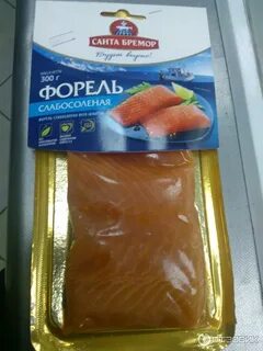 Форель слабосоленая берег