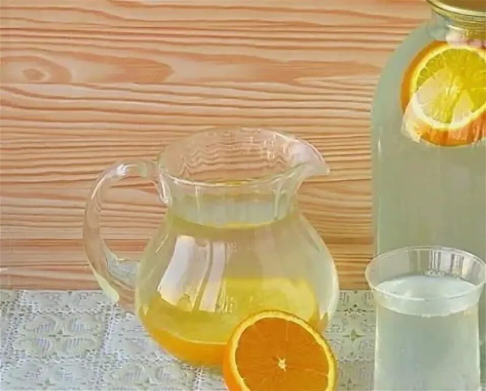 Рецепт березового сока с апельсином и лимоном