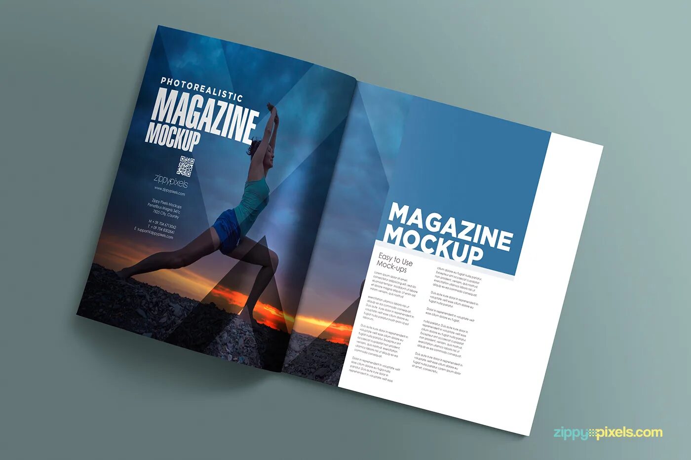 Дизайн журнала. Дизайнерские заголовки. Современный дизайн журнала. Открытый журнал.