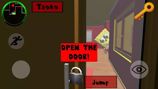 Hello sponge. Привет сосед губка боб. neighbour bob. hello sponge 3d 1.4. игра привет сосед спанч боб.