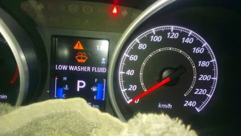 Low washer fluid