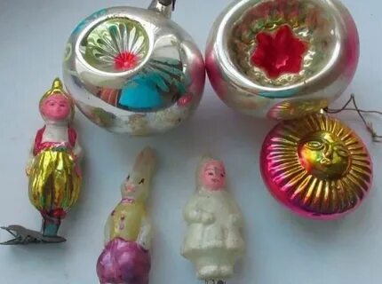 Елочная игрушка 70 годов