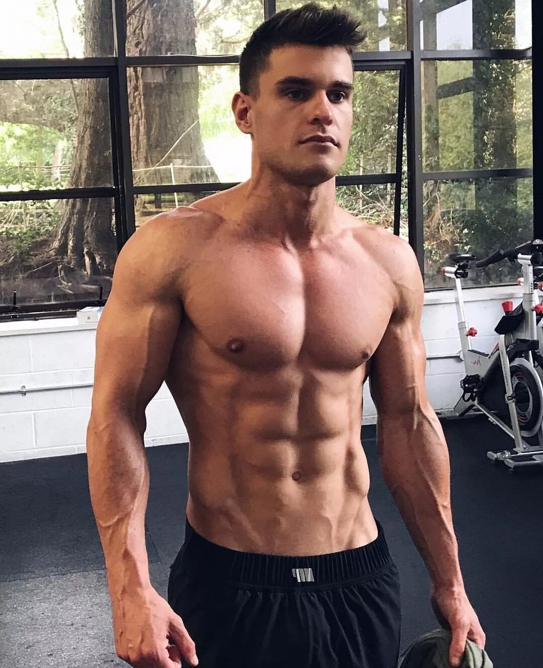 Воркаутер эктоморф. Красивый пресс. Красивая мужская фигура. Мужской пресс. Самый красивый пресс.