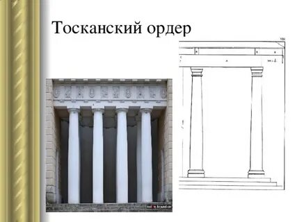 Тосканский ордер