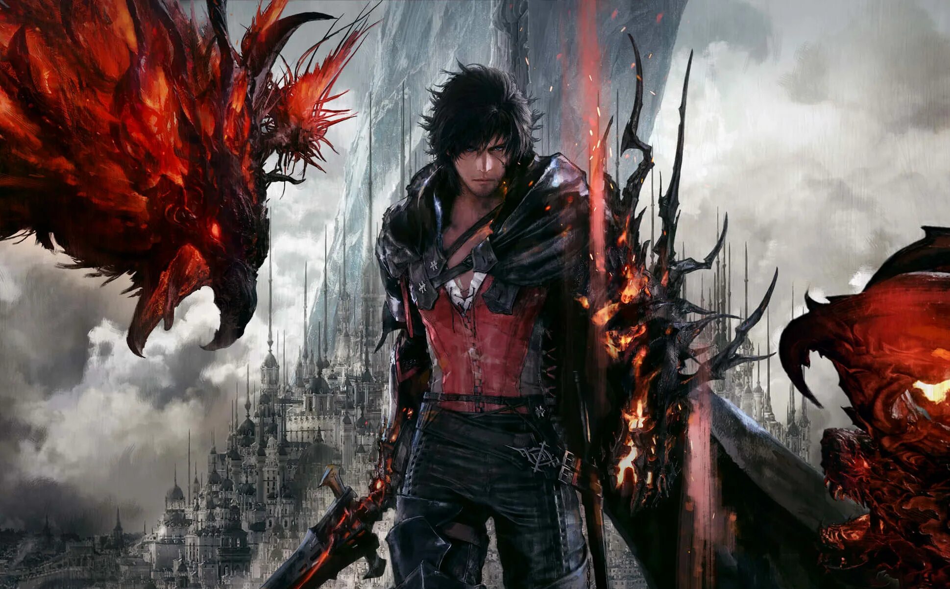 Final square enix. Клайв росфилд. final fantasy 16 клайв. final fantasy 16 клайв росфилд. ff16.
