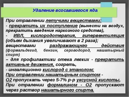 Как снять интоксикацию