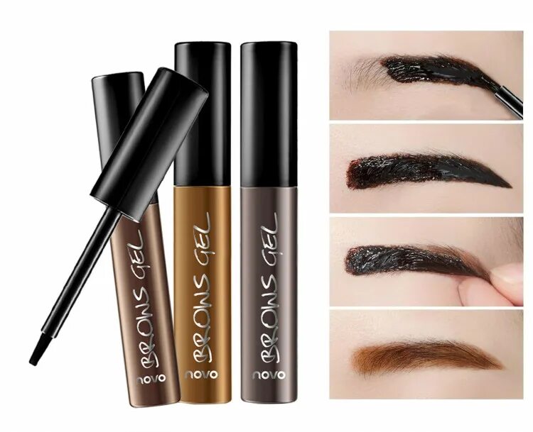 Купить косметику для бровей. Tint Brow гель для бровей Waterproof. Тинт для бровей Эвелин. Тинт для бровей natural Eyebrow Gel. LXV гель-тинт для бровей водостойкий LUXVISAGE Brow Tint Waterproof 24h, 101.