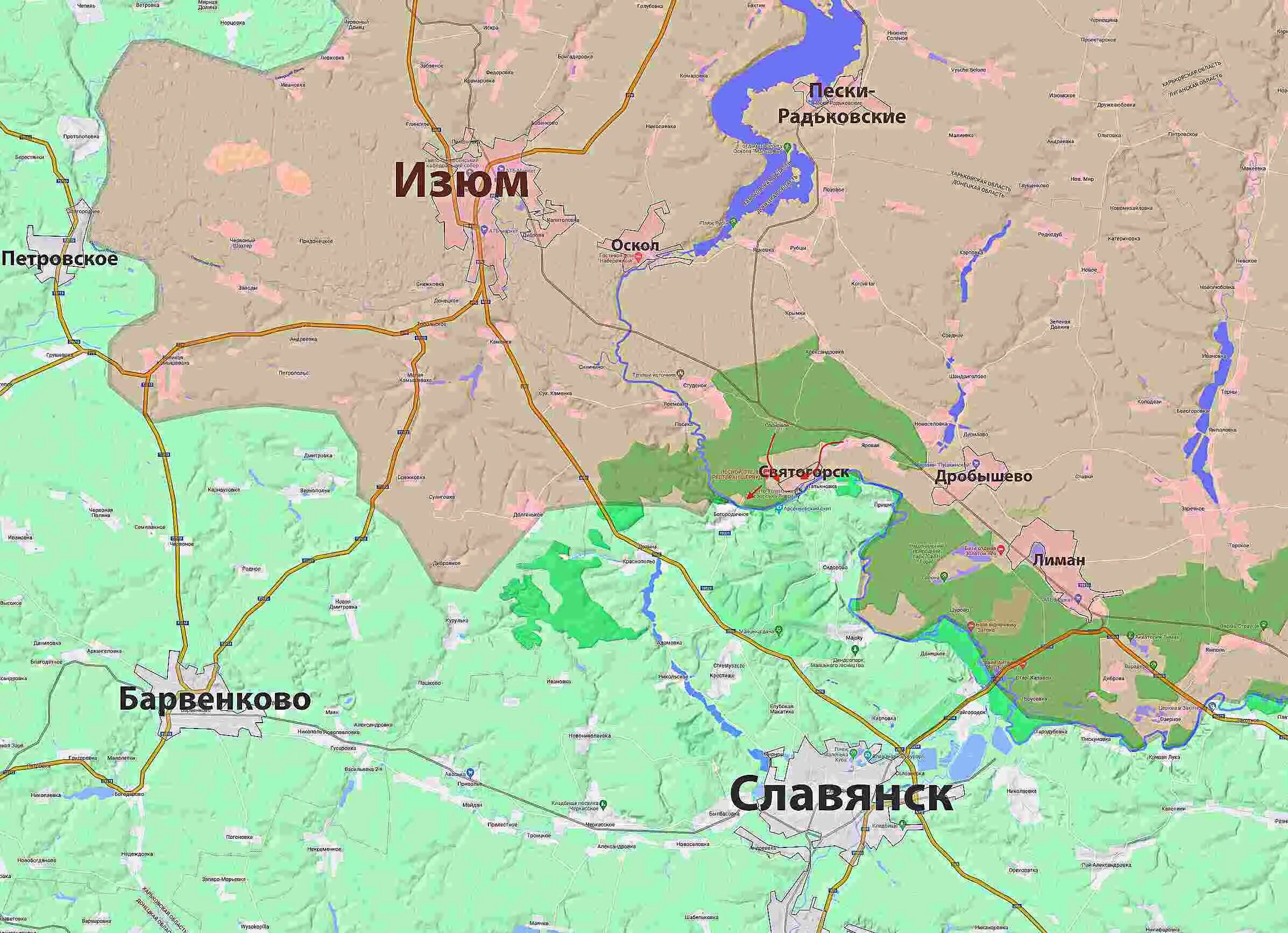 Славянск на карте боевых действий на украине. Славянск Украина на карте боевых действий. Славянск на карте боевых действий. Карта боёв Славянск. Святогорск на карте боевых действий.