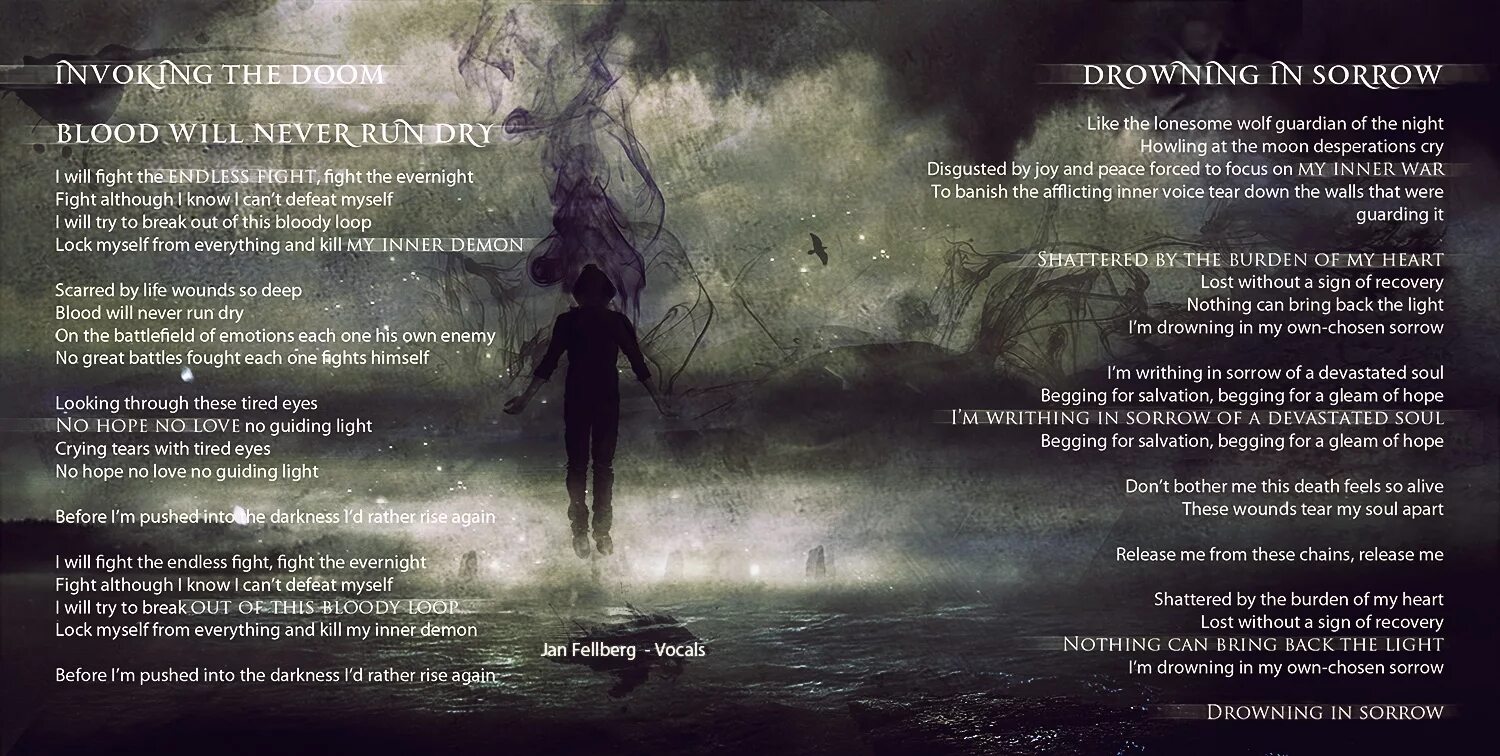 Ablaze my sorrow 1996. Ablaze my sorrow the plague. Be my sorrow. Agathodaimon near dark. Through the darkness to the light.