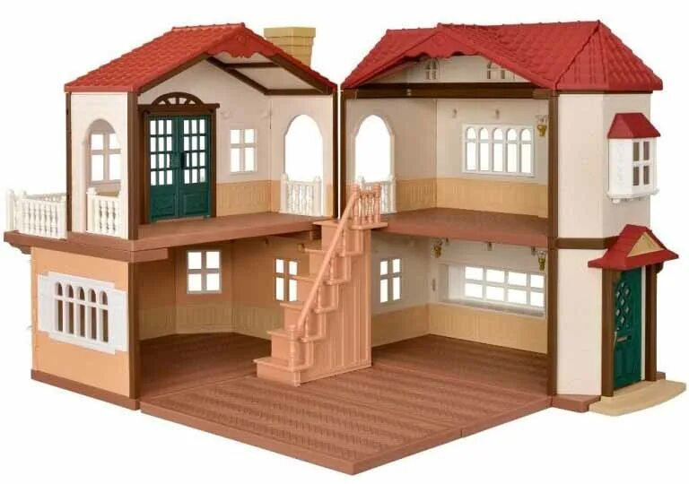 Sylvanian families большой дом. Набор sylvanian families "большой дом со светом" (2752). Sylvanian families большой дом. Сильвания фэмили большой дом со светом. Кукольный домик сильвания фэмили.