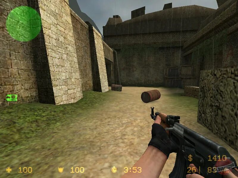 Counter-Strike: source v1.0.0.65. Старый добрый Counter Strike. CS 1.6. Игра 2001 под названием контр хардкор.