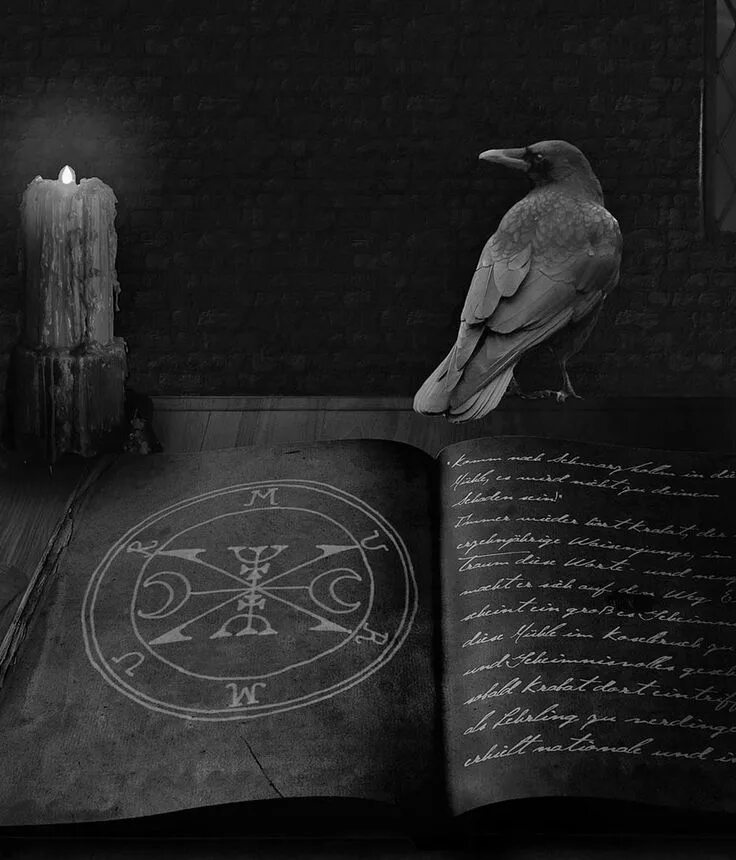 Темная магия Эстетика. Книга черная магия. Чернокнижие колдовство. Чёрно белая магия