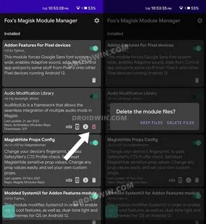 Magisk modules
