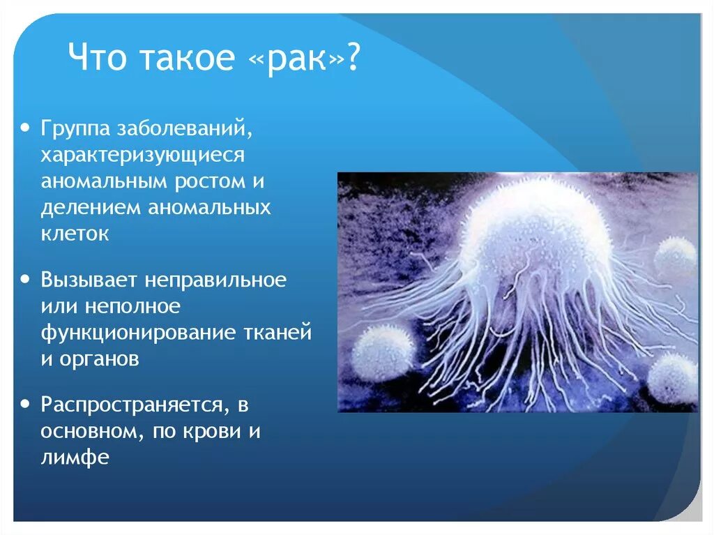 Заболевание значение слова. Что такое онкология простыми словами. Онкологические заболевания сообщение. Раковые клетки название.