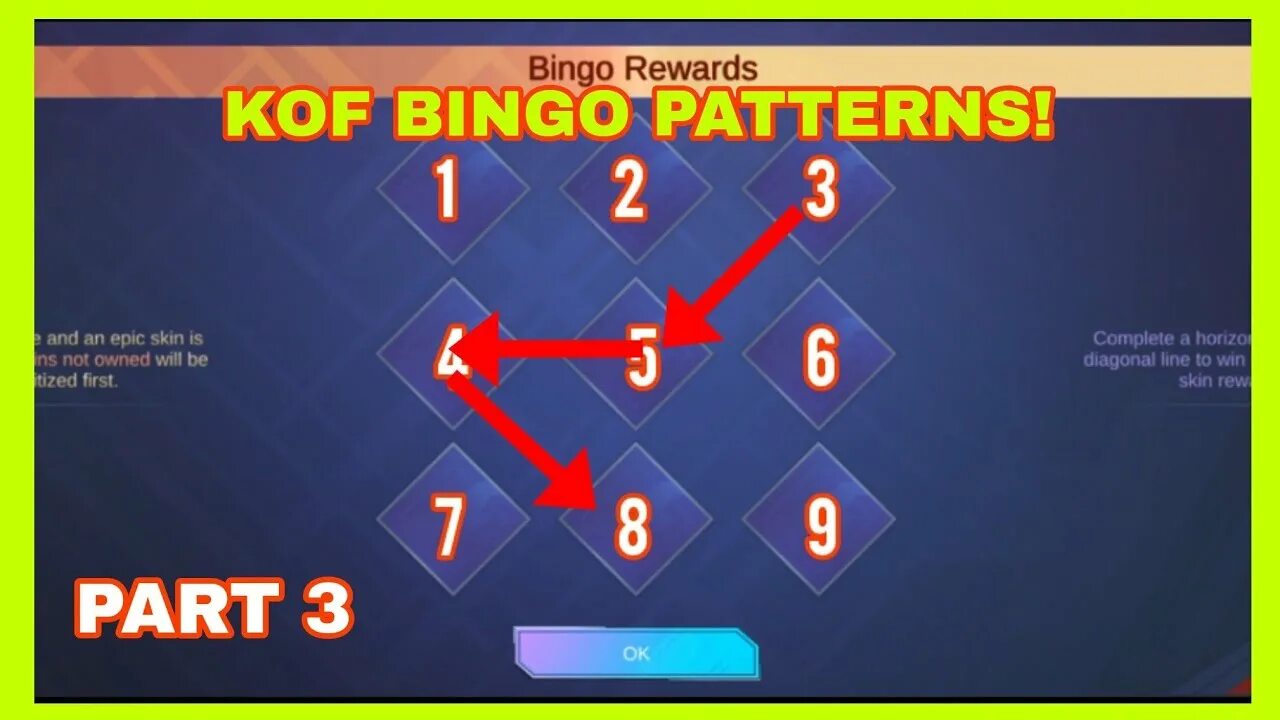 Коф паттерны мобайл. Kof bingo. млбб бинго коф. kof bingo pattern. коф комбинации.