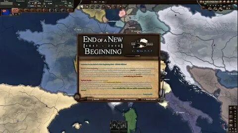 End of a new beginning