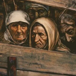 Рисунки депортации