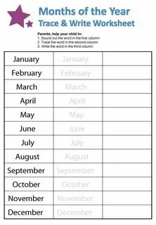 Month for as