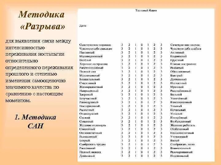 Диагностика методика сан. Методика Сан. Методика Сан интерпретация. Методика Сан тест. Методика Сан бланк.