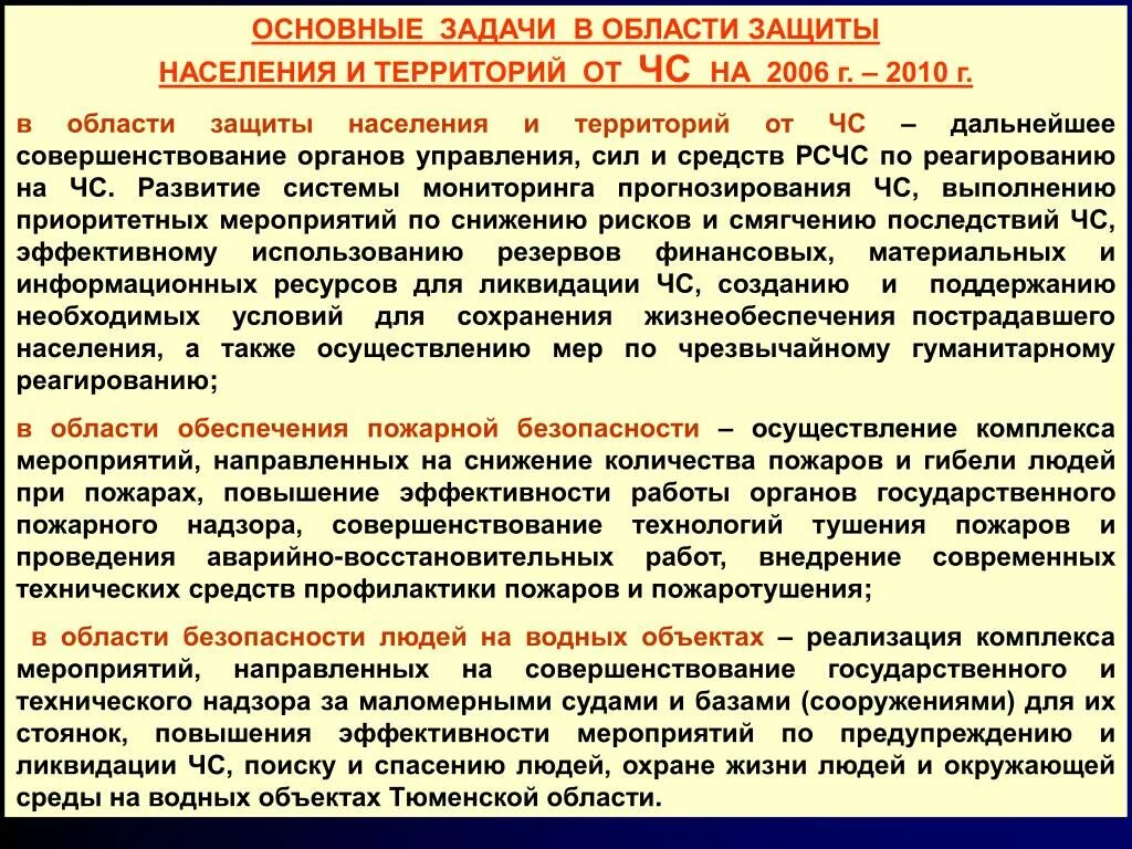 Проверки в области защиты населения. Органы управления в области защиты населения и территорий от ЧС. Нормативно правовое регулирование в ГОЧС.