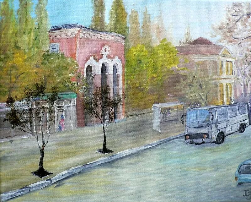 Картины воронеж. Городской пейзаж Воронеж акварелью. Воронеж проспект революции картины художников. Картины Воронеж проспект революции. Коринова Графика художник пейзажи Воронеж.