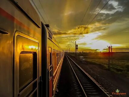Train siberian railway