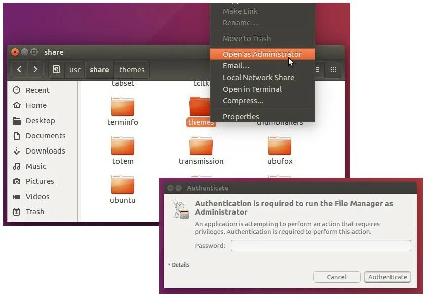 Ubuntu администратор. Ubuntu наутилус. nautilus linux mint. nautilus ubuntu отличия. privileges ubuntu.