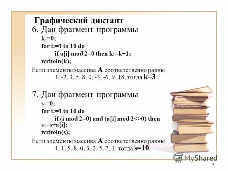 программа for i 1 to n do writeln означает. Program var begin. Then k 1 2. Then k 1 2. блок схема if a>c then.