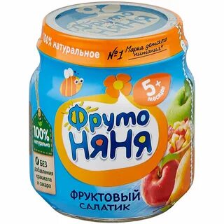 Фруктовое пюре фрутоняня