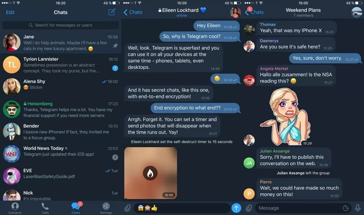 Ios приложения tg