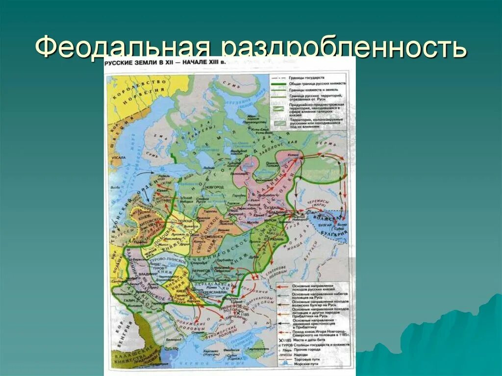 Какая дата считается началом раздробленности